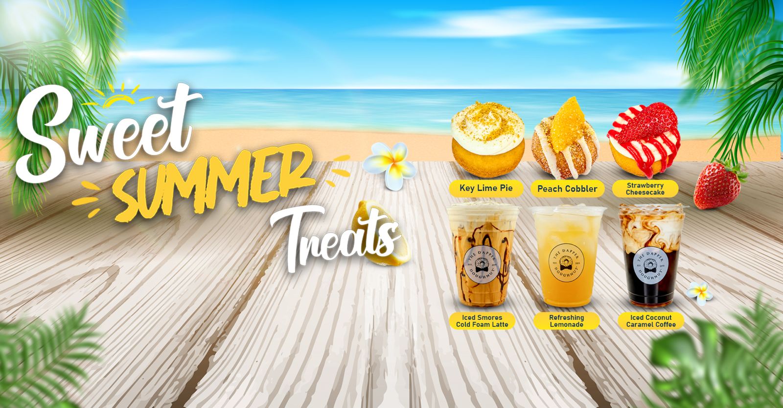dapper Doughnut sweet summer treats